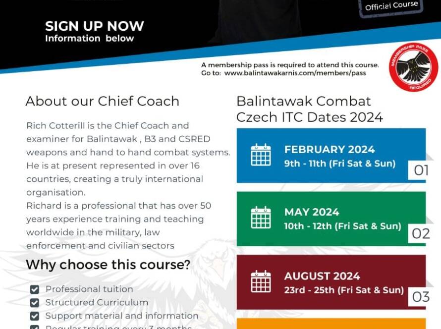 Balintawak Intensive Training Course corso istruttori Balintawak Combat