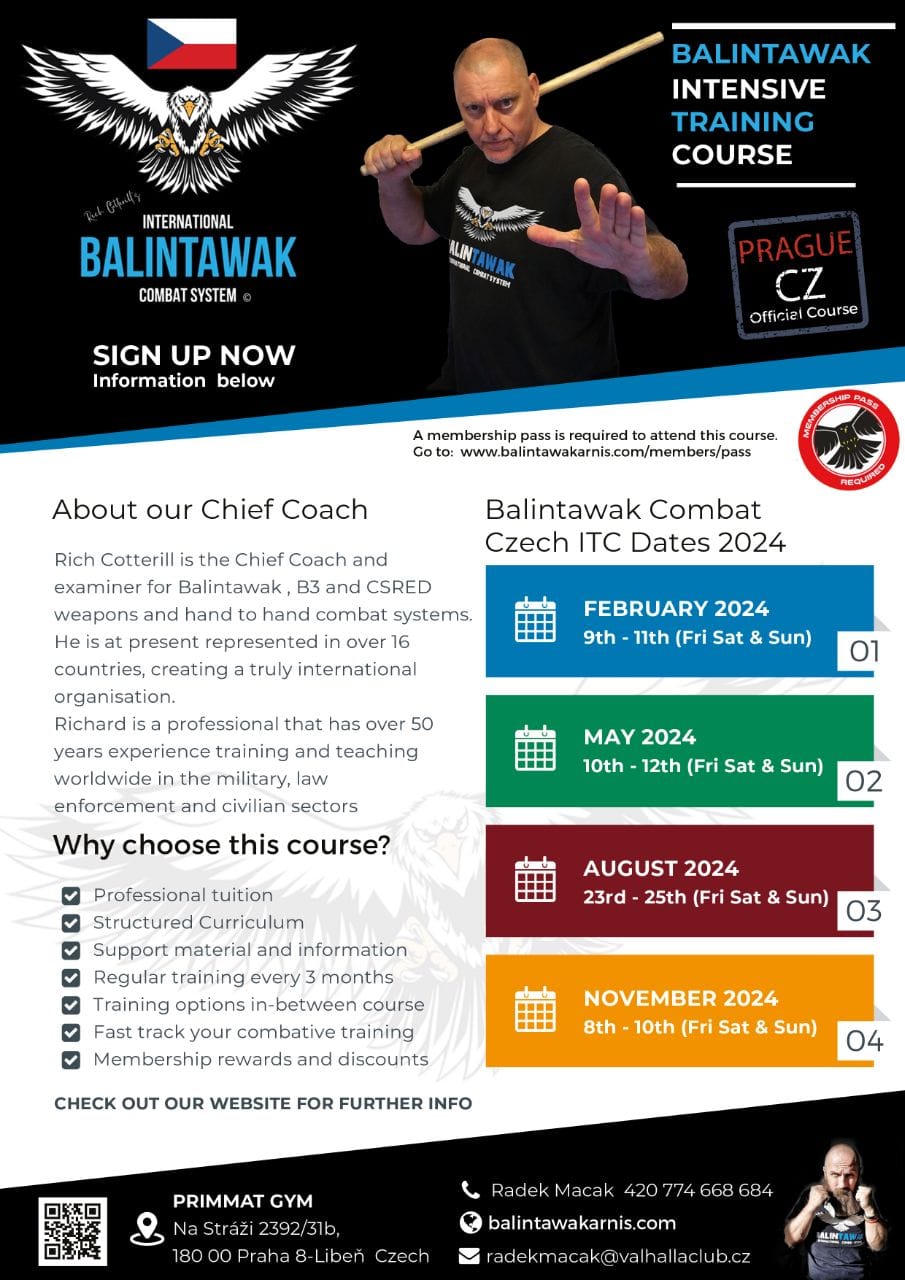 Balintawak Intensive Training Course corso istruttori Balintawak Combat
